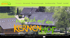 Desktop Screenshot of kernenhof.de